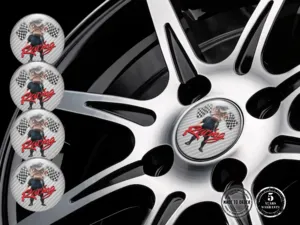 Emblema Ruota Lusso Etichette Sticker Alta Gamma